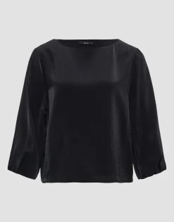 Best Sale Shirtbluse FLIXI Boxy Fit aus schimmerndem Viskose Mix Blusen