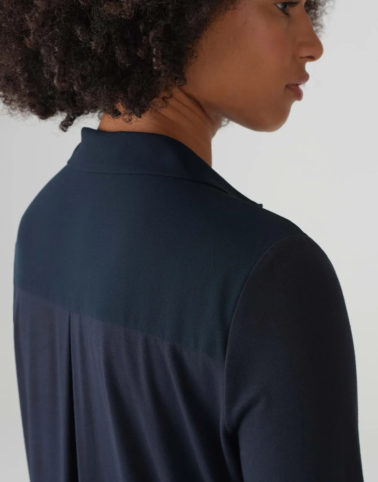 Store Shirtbluse FRERA Regular aus Material Mix Blusen