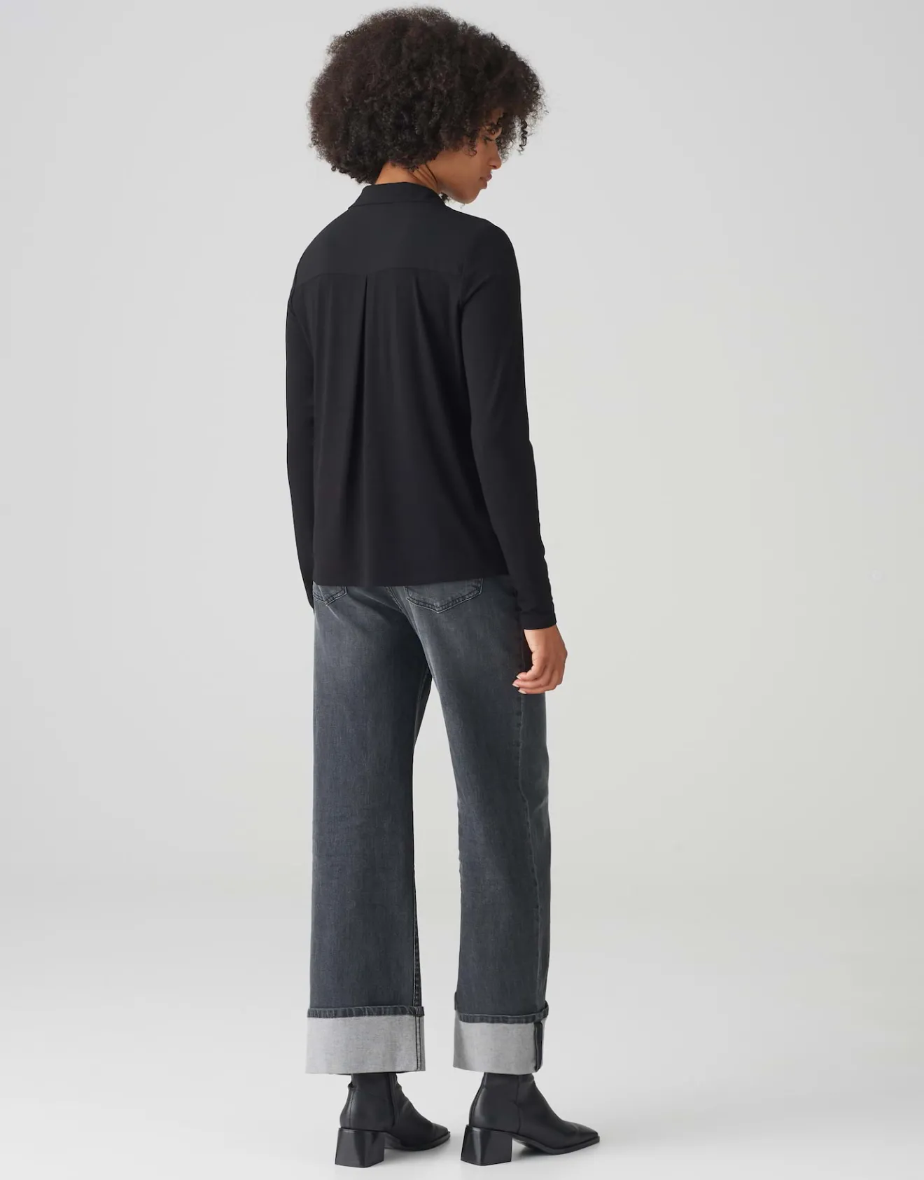 Store Shirtbluse FRERA Regular aus Material Mix Blusen