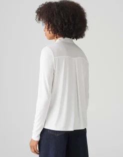 Outlet Shirtbluse FRERA Regular aus Material Mix Blusen