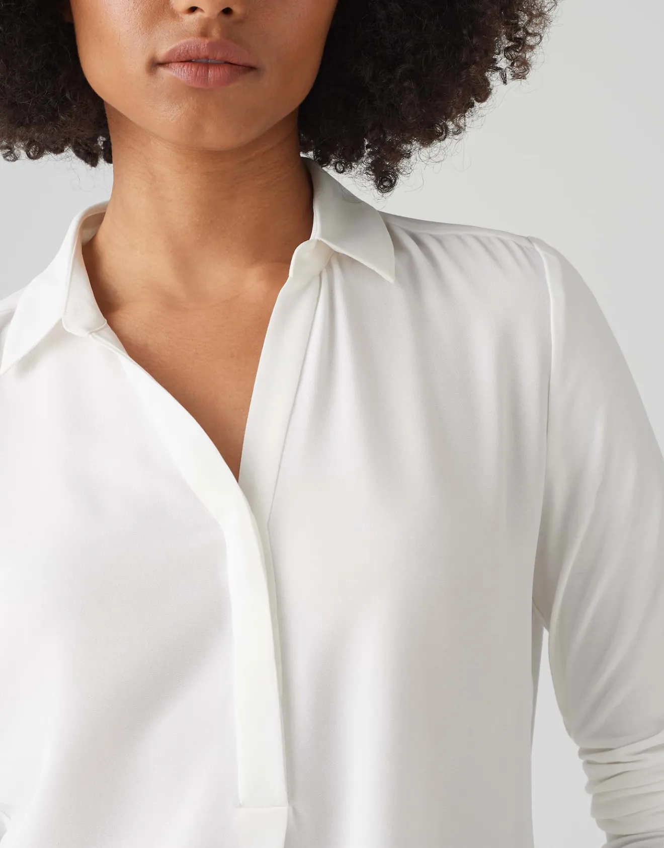 Outlet Shirtbluse FRERA Regular aus Material Mix Blusen