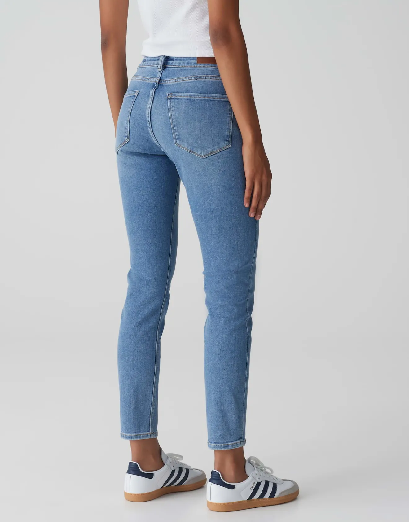Online Skinny Jeans ELMA OCEAN BLUE Low Rise mit Stretch-Anteil Jeans