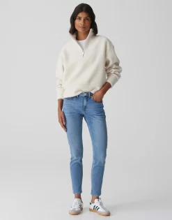 Online Skinny Jeans ELMA OCEAN BLUE Low Rise mit Stretch-Anteil Jeans