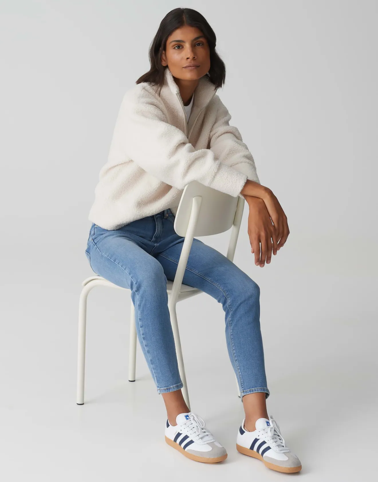 Online Skinny Jeans ELMA OCEAN BLUE Low Rise mit Stretch-Anteil Jeans