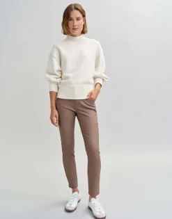 Clearance Slim Jeans EVITA REMIX Mid Rise mit Coating Hosen|Jeans