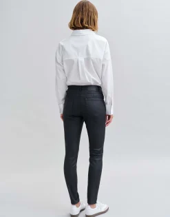 Cheap Slim Jeans EVITA REMIX Mid Rise mit Coating Hosen|Jeans
