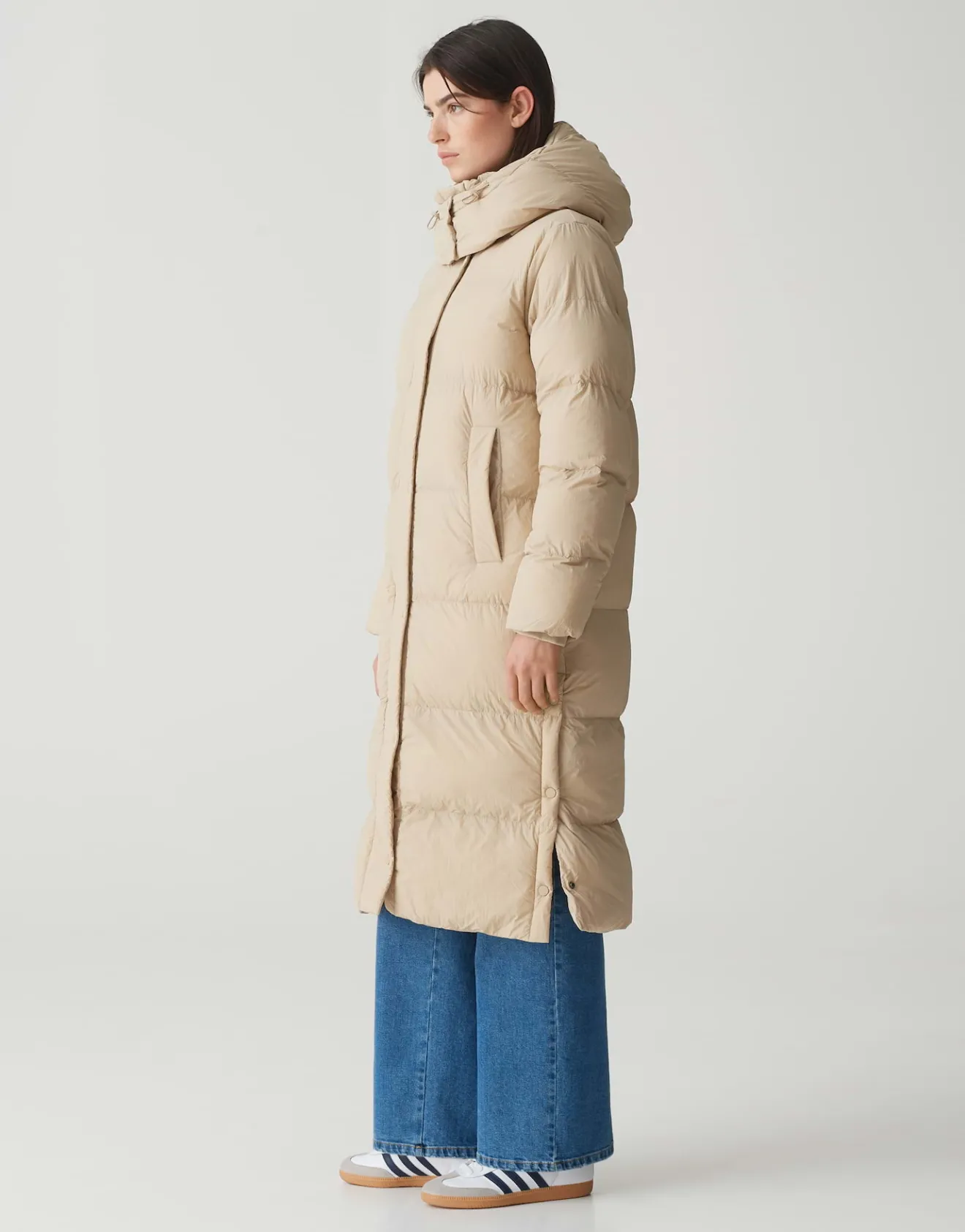 Sale Steppmantel HALLINE Regular aus synthetischen Daunen Jacken & Mäntel