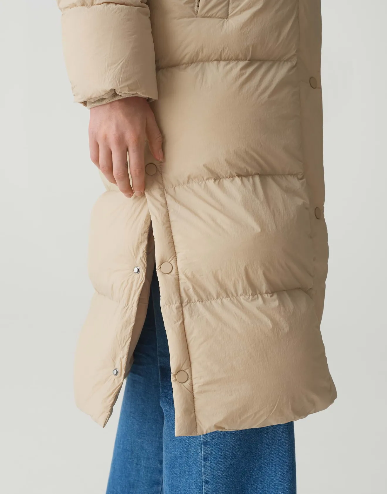 Sale Steppmantel HALLINE Regular aus synthetischen Daunen Jacken & Mäntel