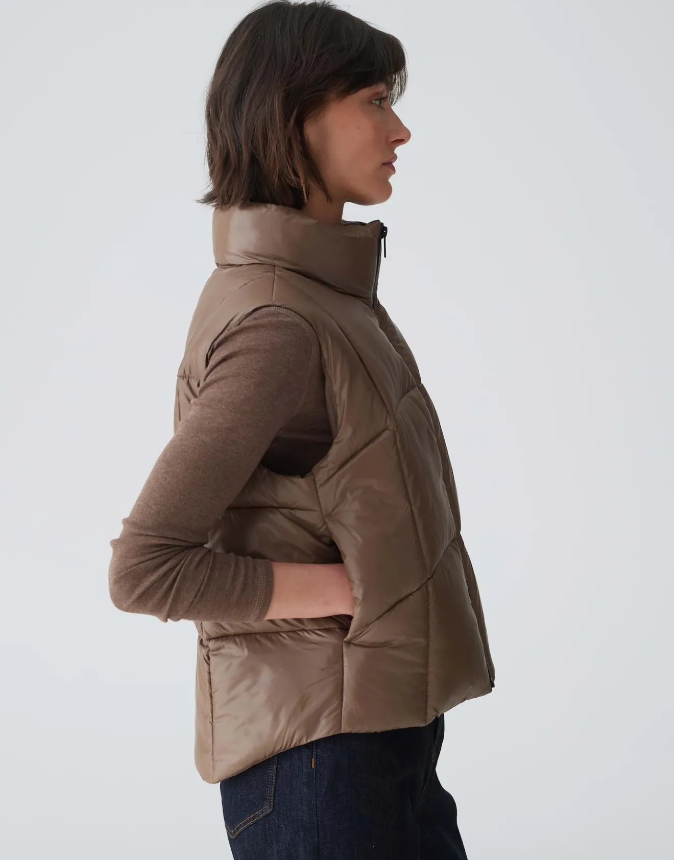 Shop Steppweste WOERTEL Regular aus Nylon Blazer & Westen