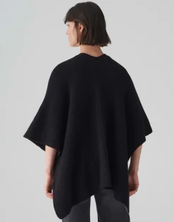Fashion Strickcape ABLANKI Oversize mit Wolle Accessoires