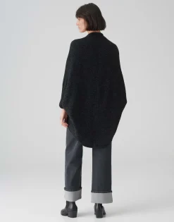 New Strickcape AMARYLLIS Oversize mit Waffelstruktur Strick|Accessoires