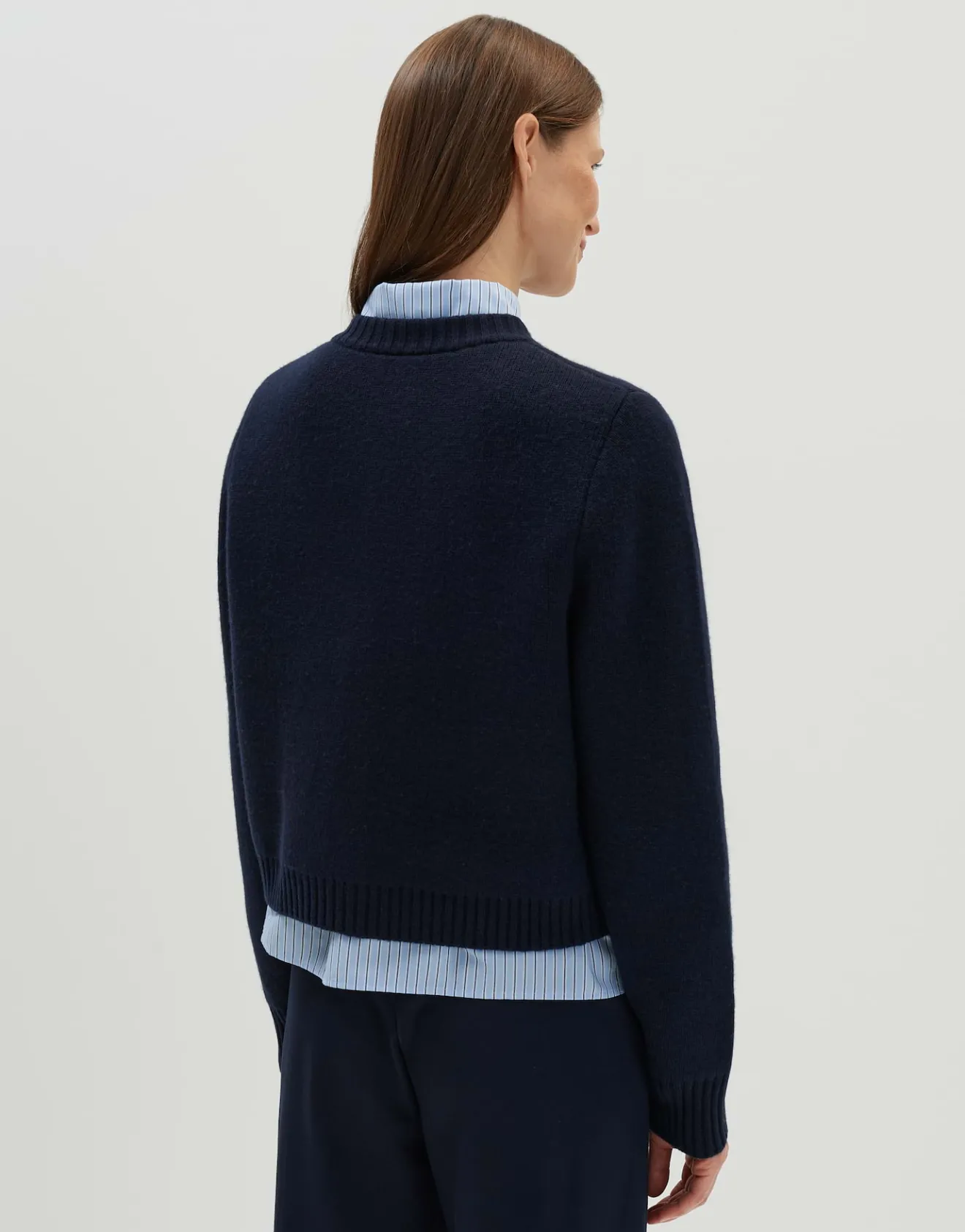 Clearance Strickcardigan TALENIA Loose mit Wolle Strick