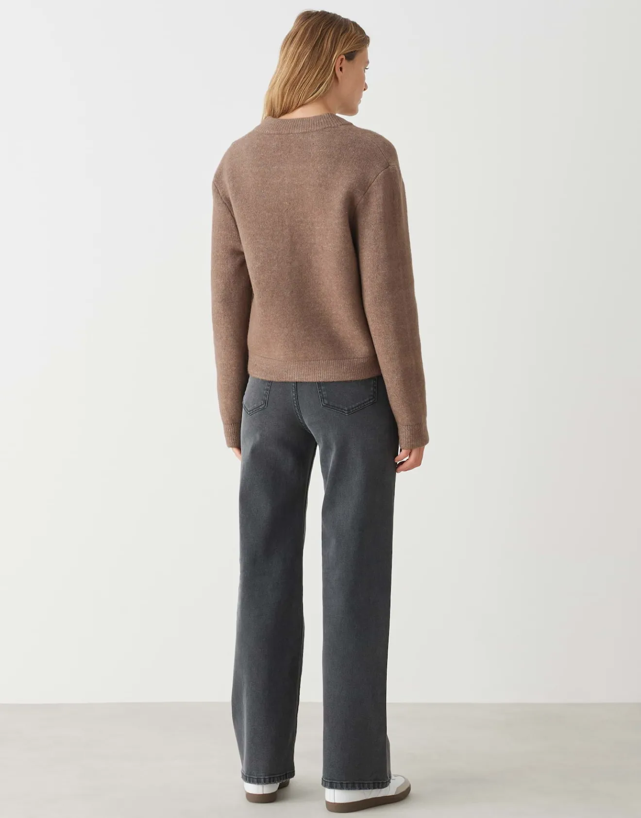 Hot Strickjacke DOMBA Regular mit Wolle Strick