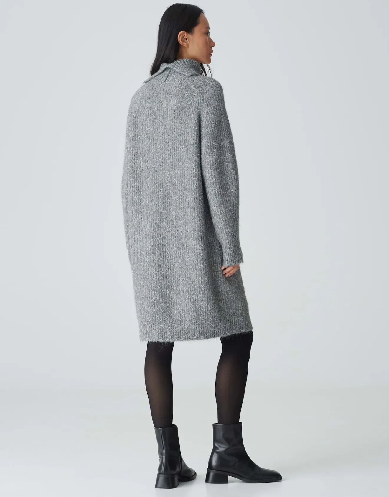 Outlet Strickkleid WAKONA Regular mit Wolle Strick