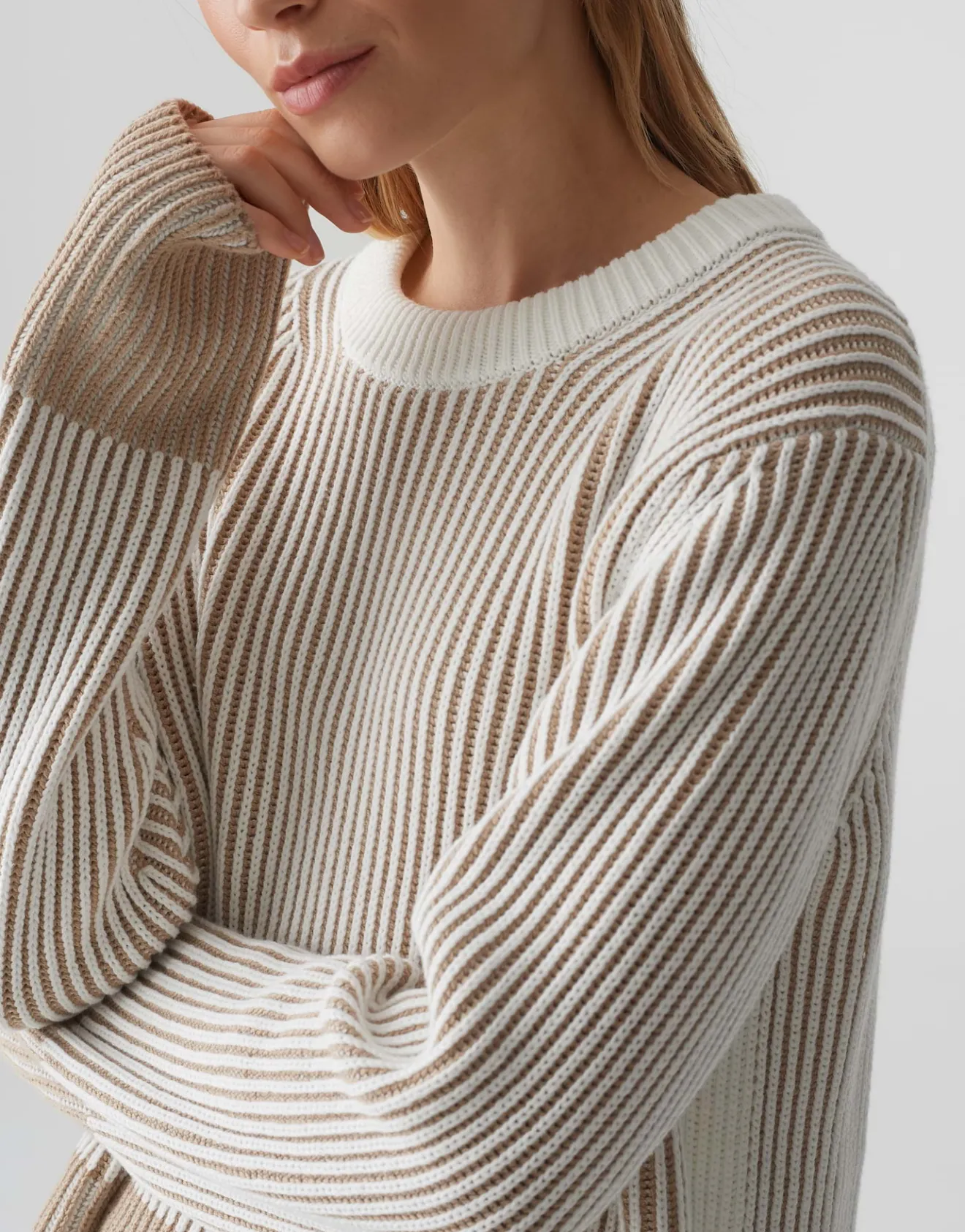 Best Strickpullover PAGULA Loose aus Baumwoll Mix Strick