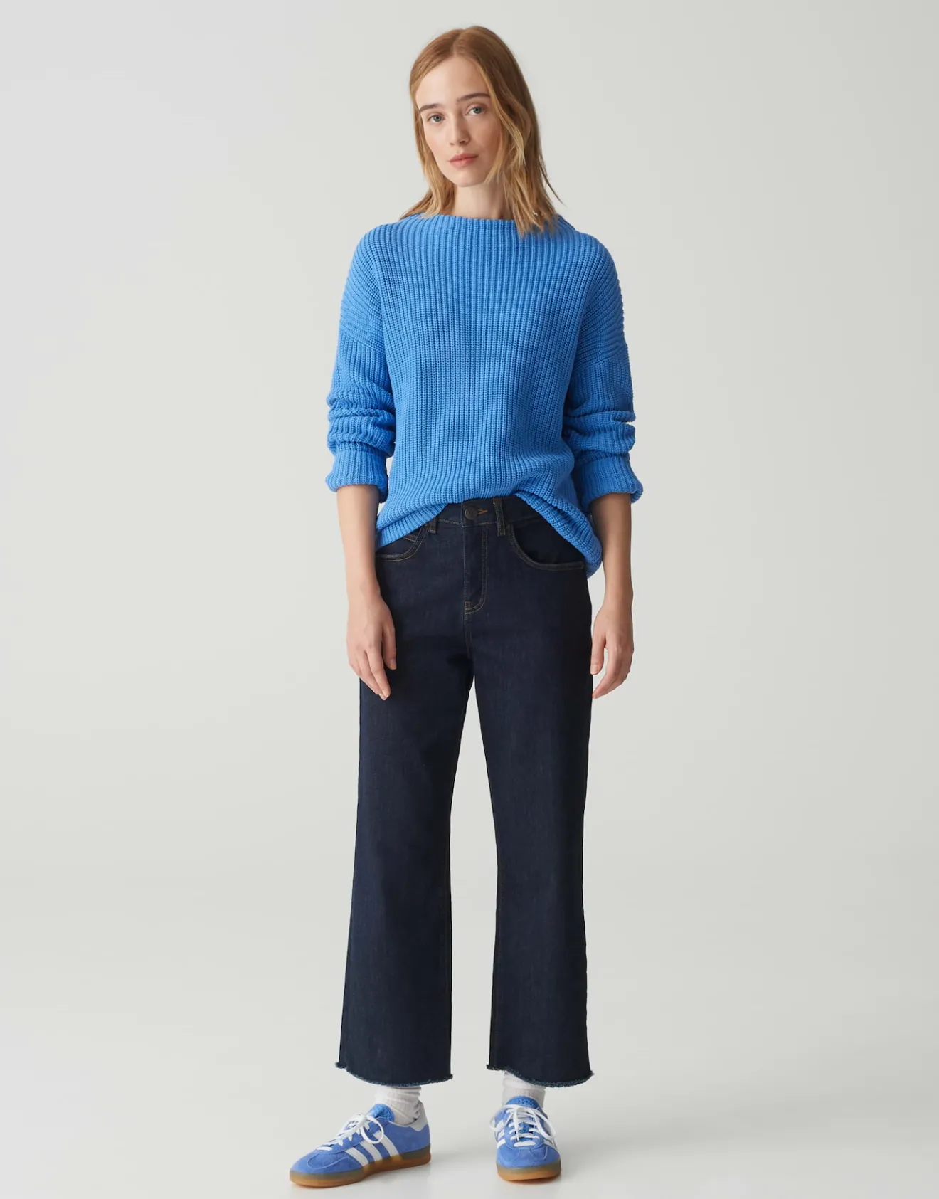 Store Strickpullover PARTO Regular aus Baumwolle Strick