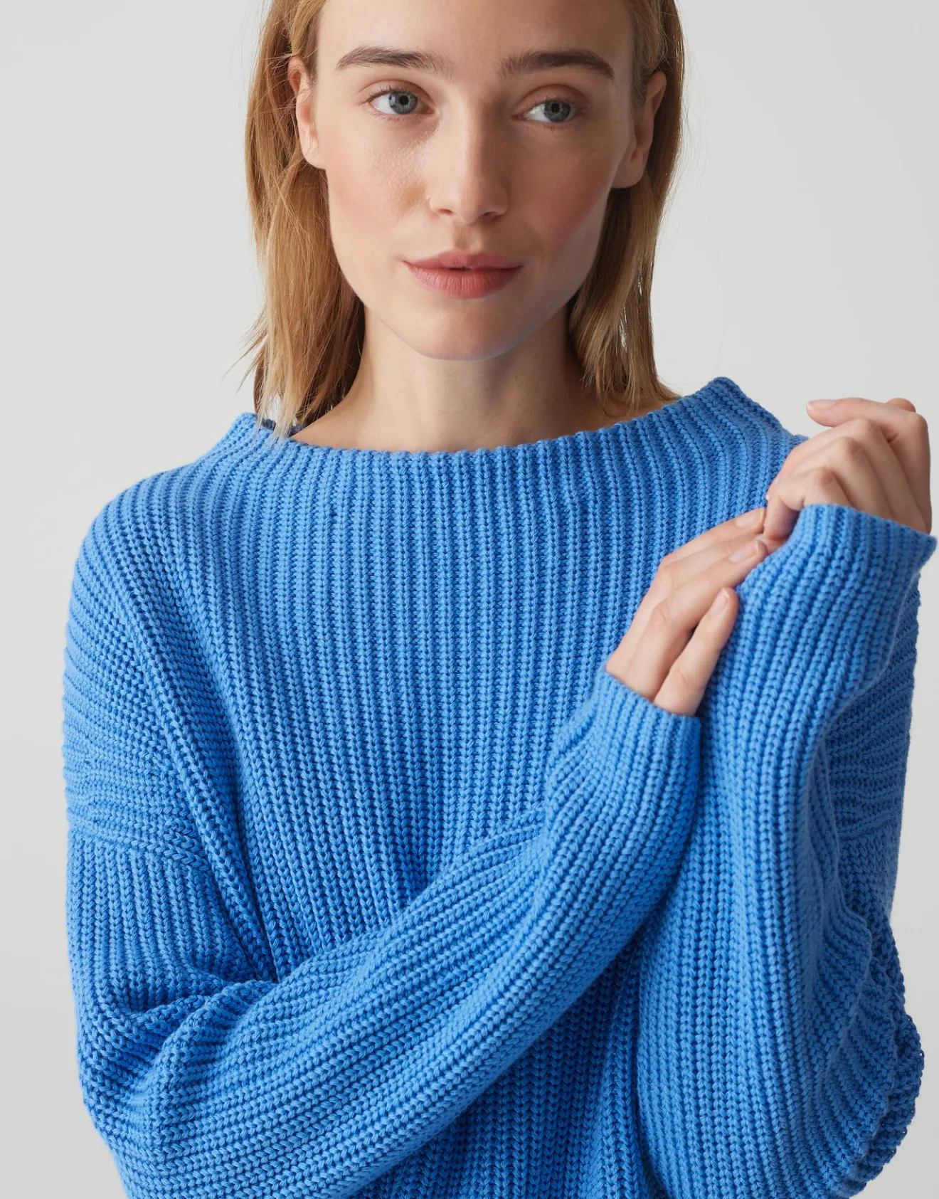 Store Strickpullover PARTO Regular aus Baumwolle Strick