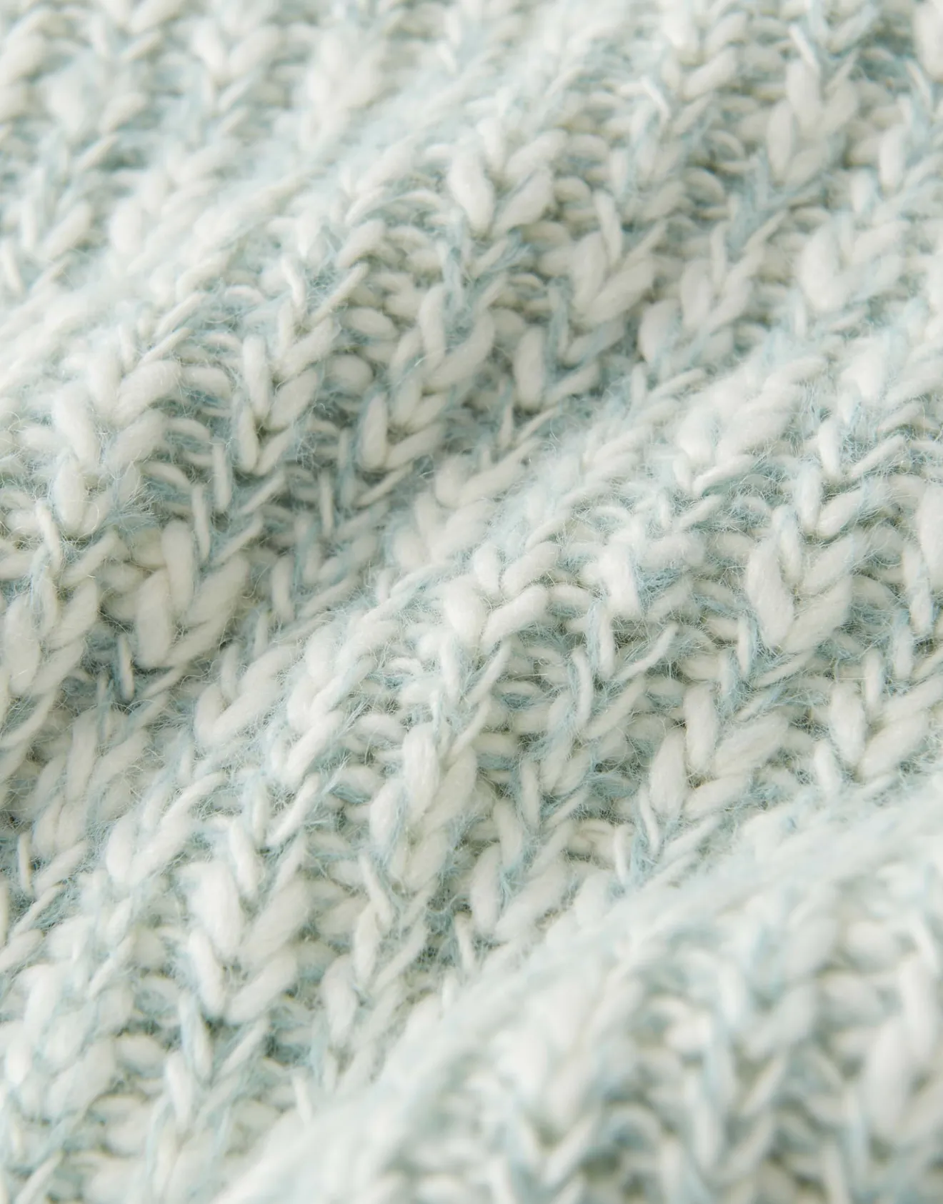 Hot Strickpullover PERKE Boxy Fit in Mélange Optik Strick