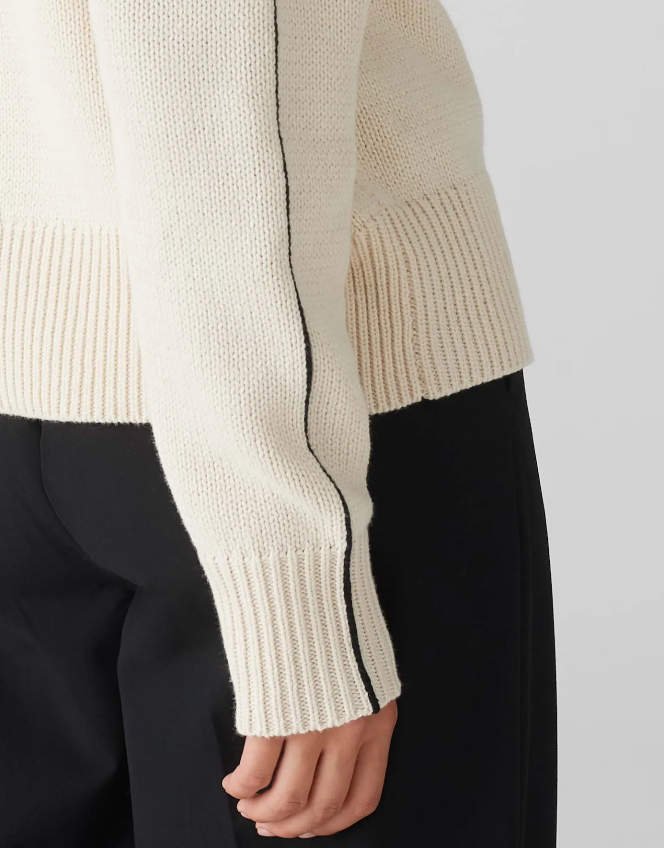 New Strickpullover PIPINGA Regular aus 100% Baumwolle Strick