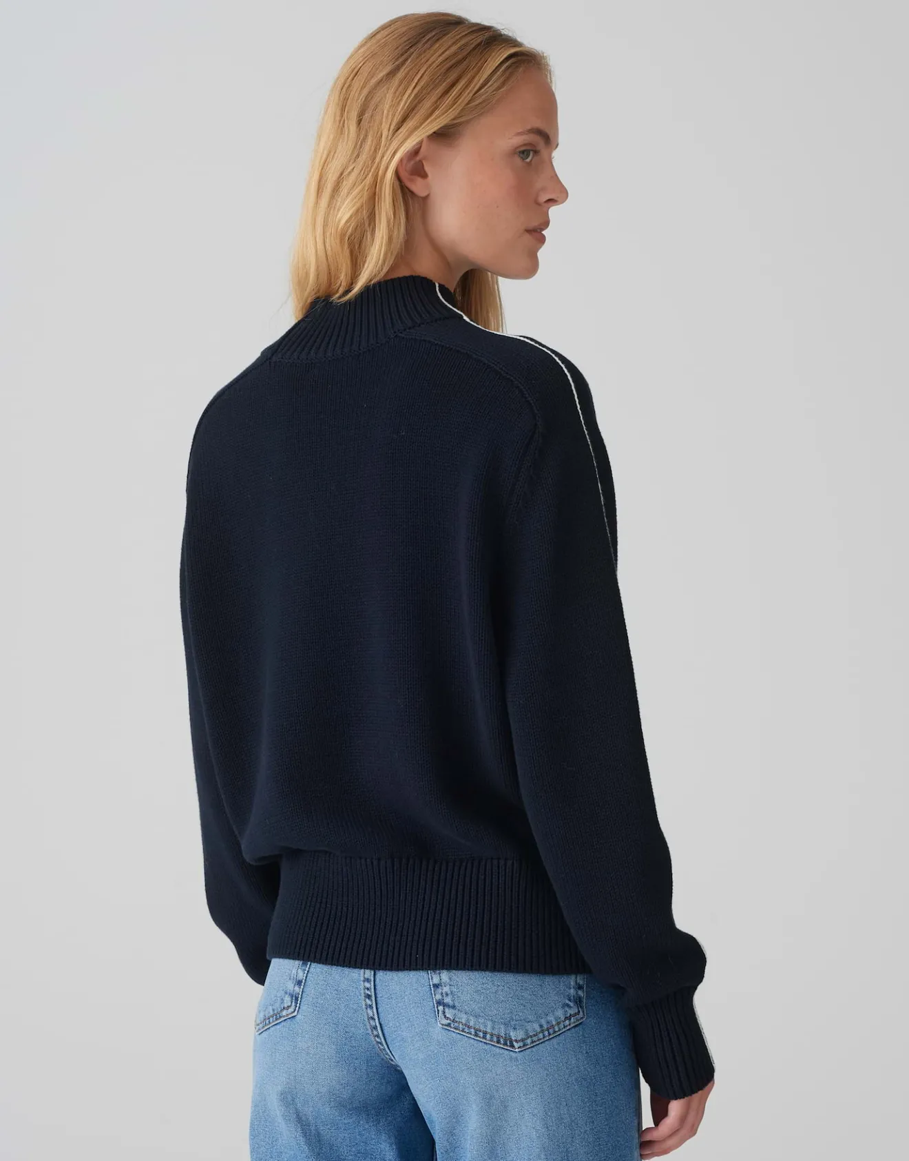 Outlet Strickpullover PIPINGA Regular aus 100% Baumwolle Strick