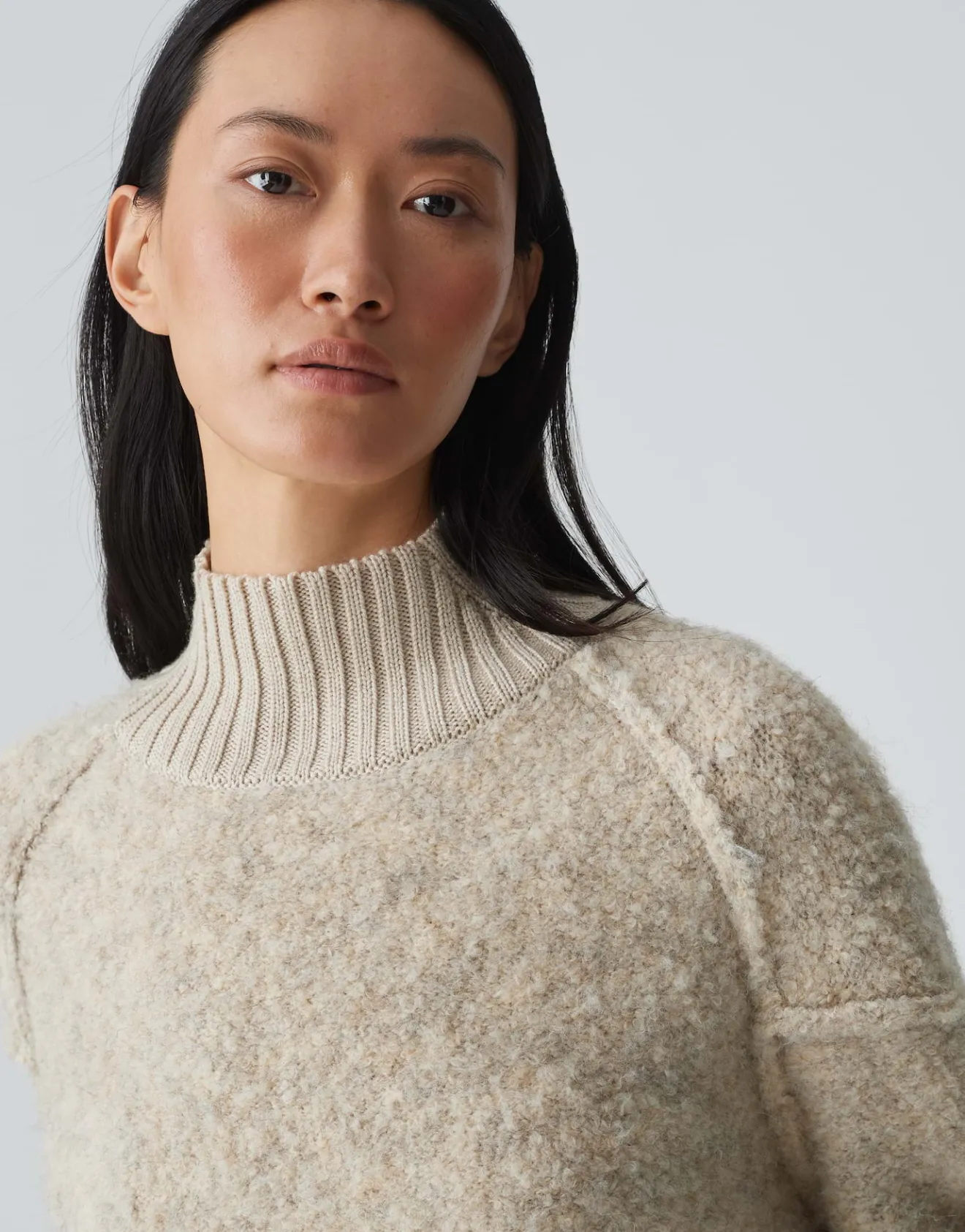 Fashion Strickpullover PUKLANA Loose mit Wolle Strick
