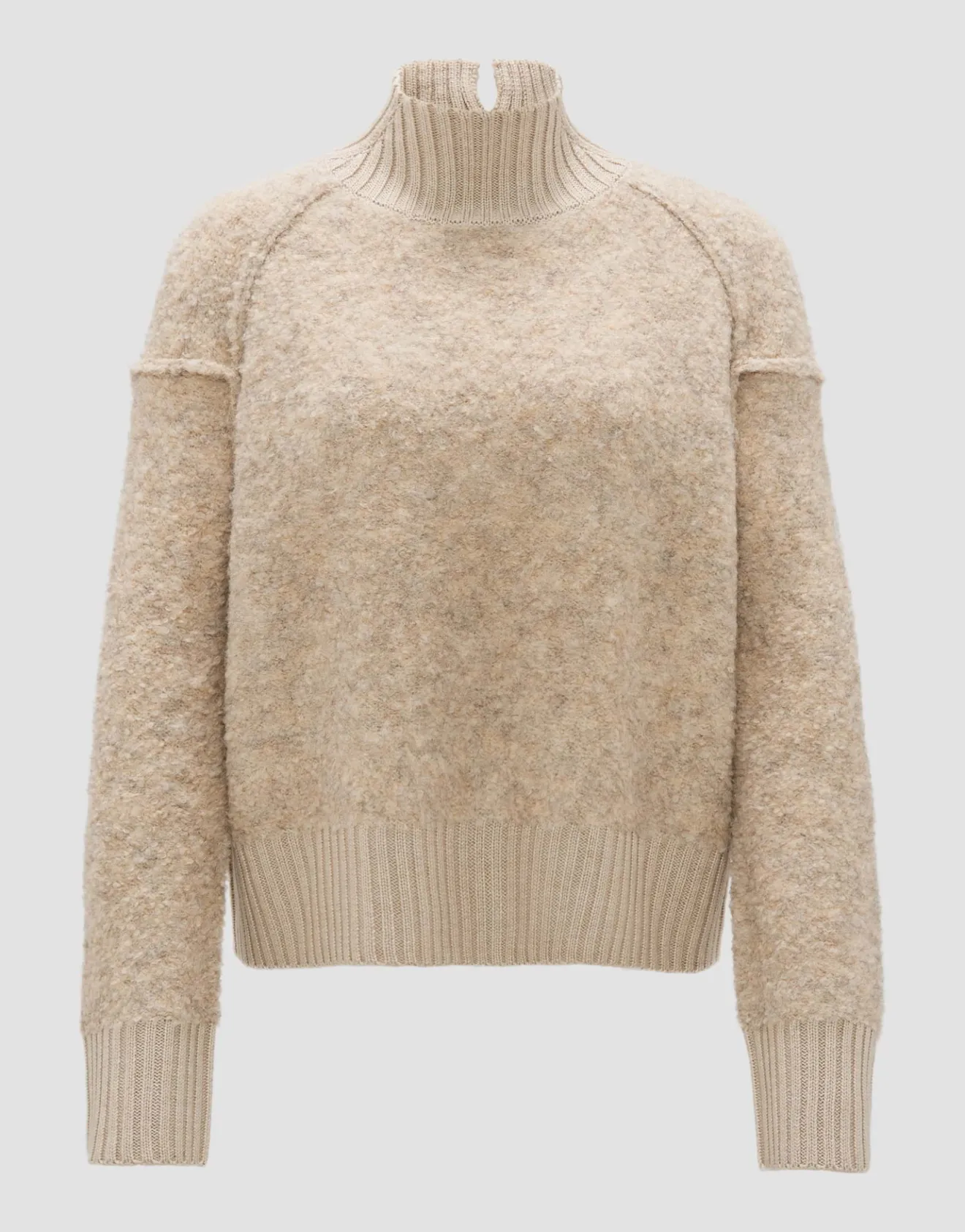 Fashion Strickpullover PUKLANA Loose mit Wolle Strick