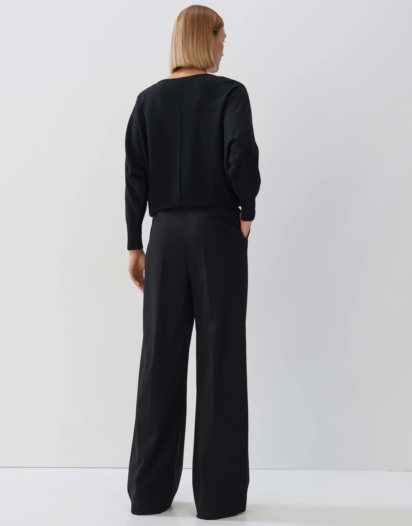 Discount Strickpullover TALIYA DETAIL Loose aus weichem Viskose Mix Strick
