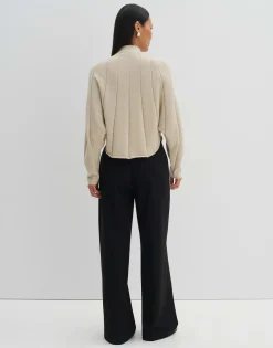 Online Strickpullover TANIMA Loose mit Fledermaus Ärmel Strick