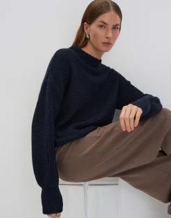 Sale Strickpullover TELLINA mit graphischem Muster Strick