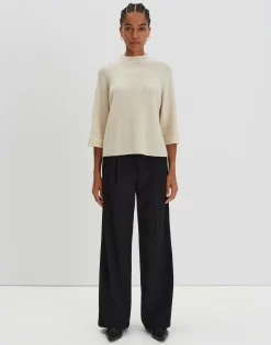 Online Strickpullover TIJOULIE Loose mit Kaschmir Strick