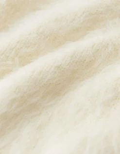 Discount Strickpullover TISSIE Loose in Fake Fur Optik Strick