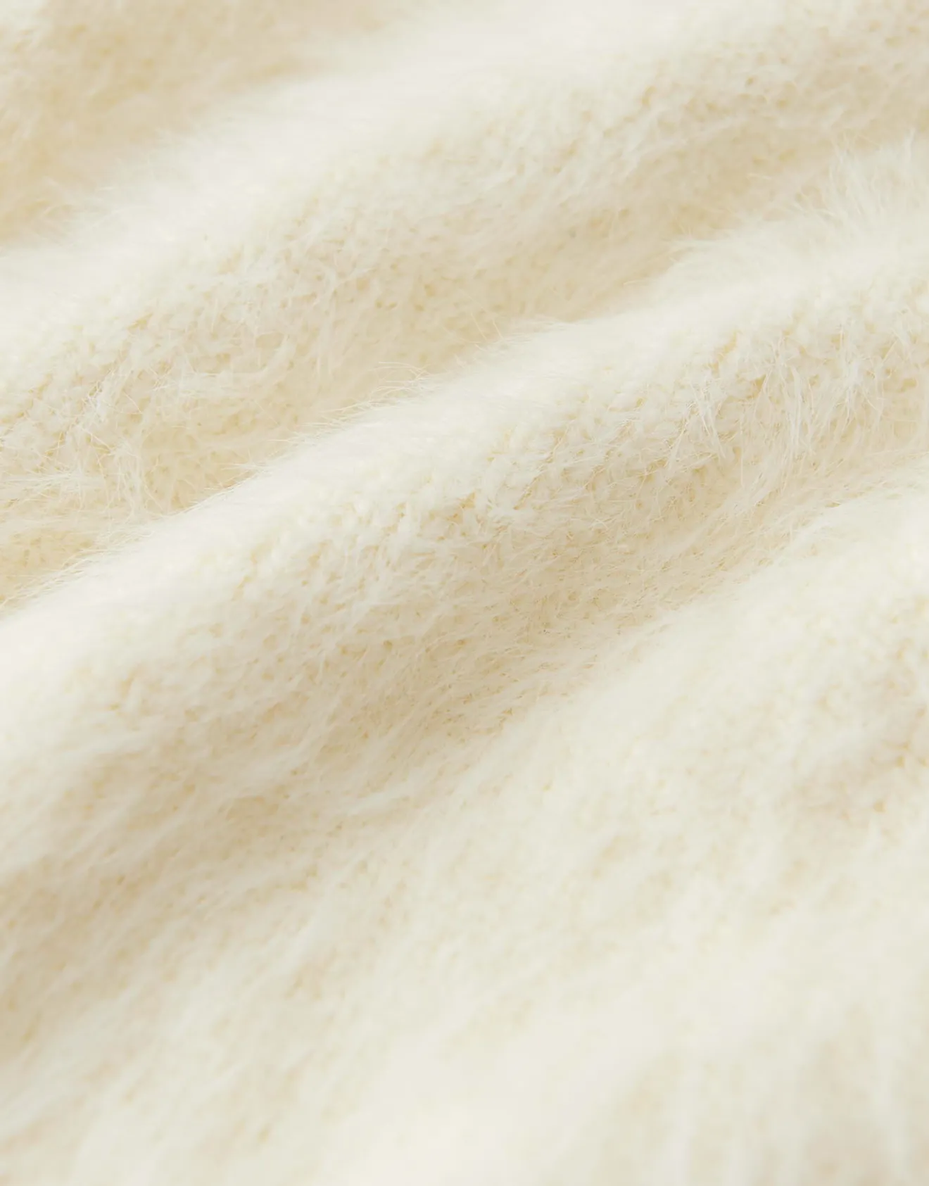Discount Strickpullover TISSIE Loose in Fake Fur Optik Strick