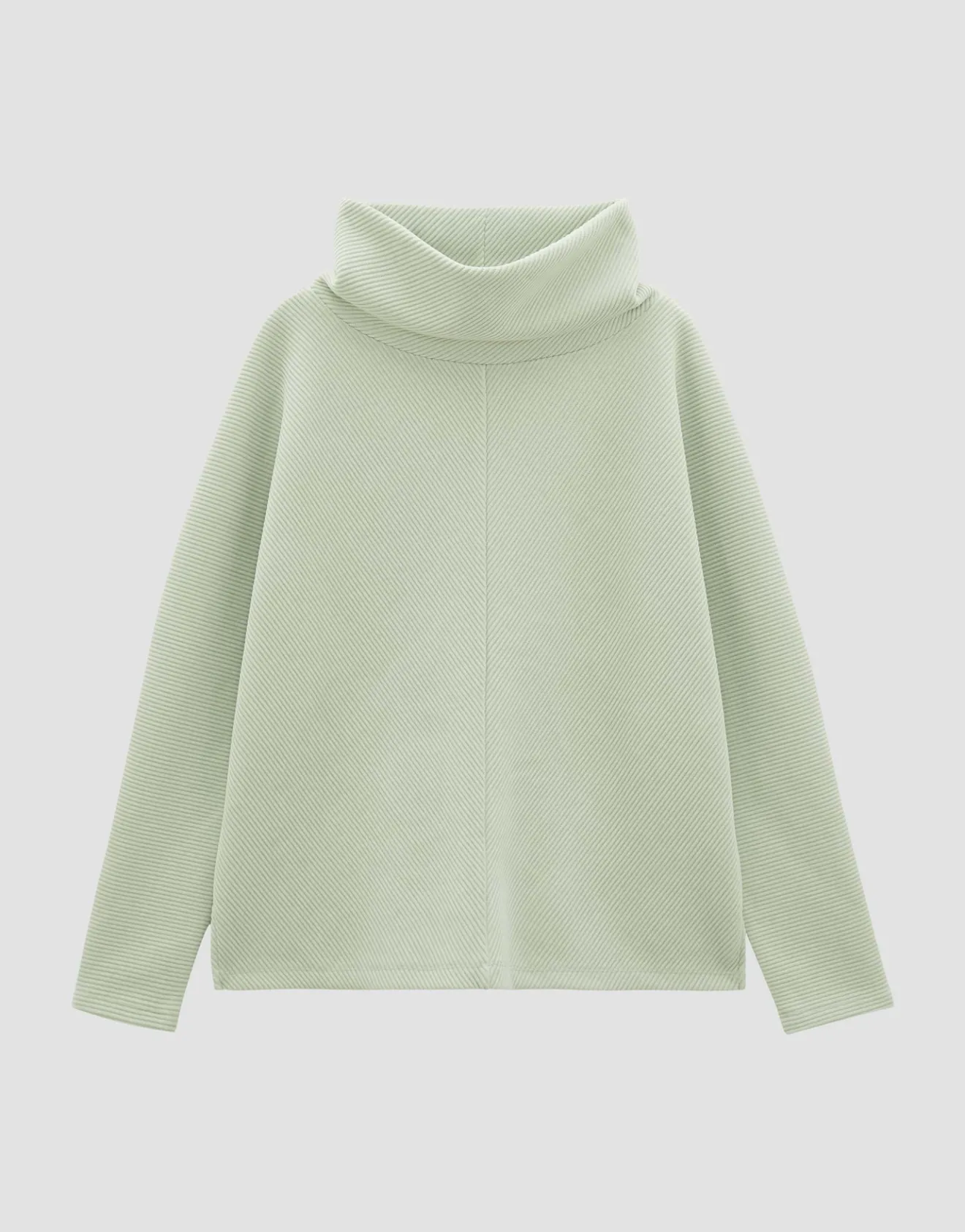 Cheap Strukturierter Sweater UMAJA Loose mit Rollkragen Sweat