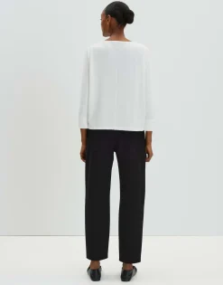 Cheap Strukturiertes Shirt KRISSIE Loose mit Fledermausarm Shirts