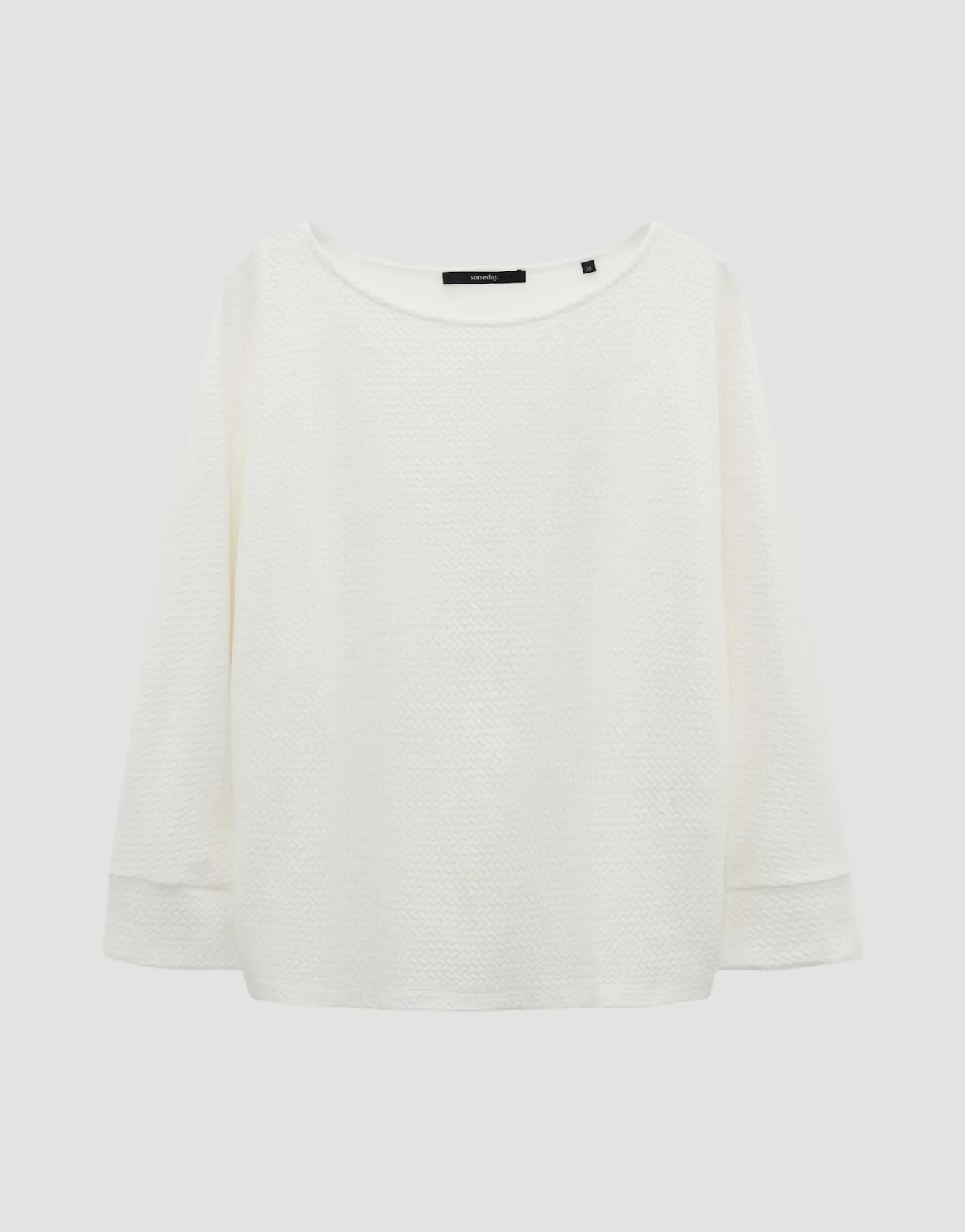 Cheap Strukturiertes Shirt KRISSIE Loose mit Fledermausarm Shirts