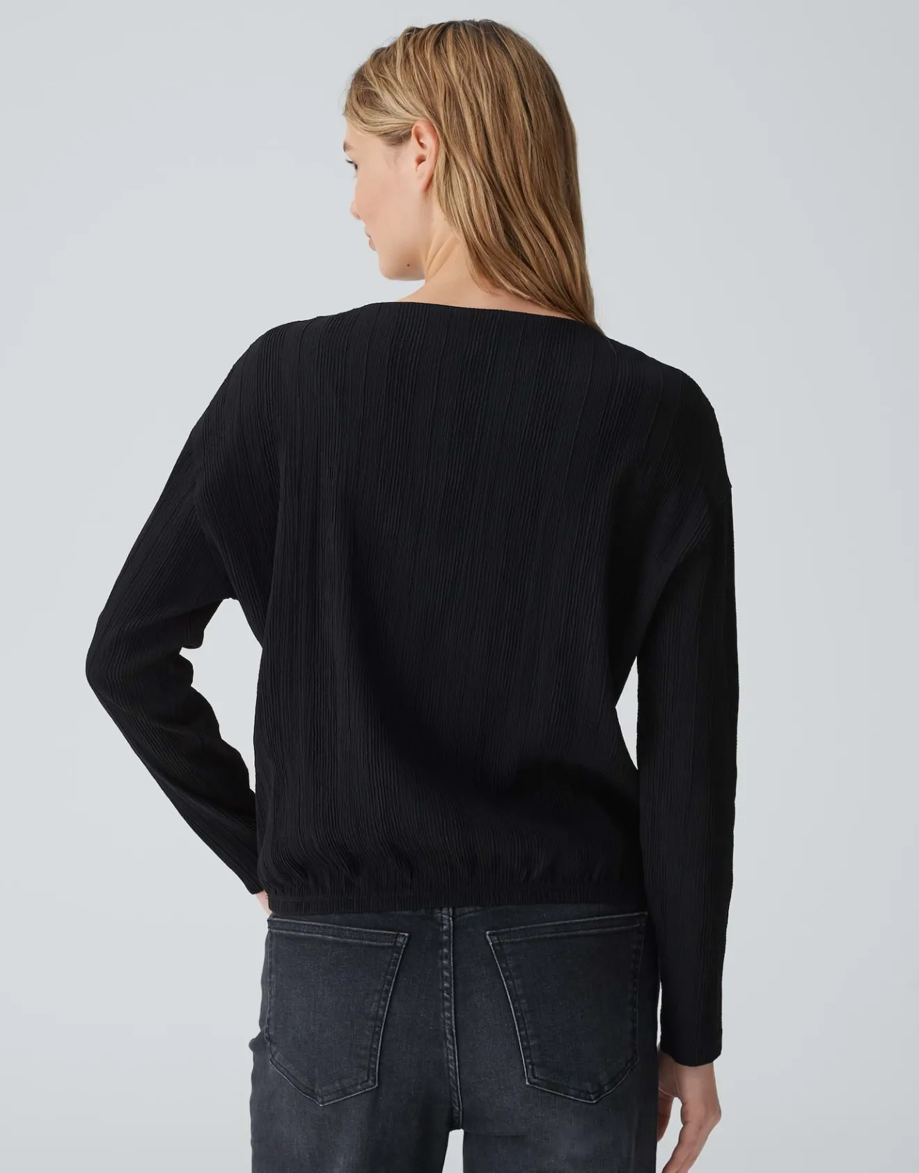 Best Sale Strukturiertes Shirt SILASUM Regular aus Viskose Mix Shirts