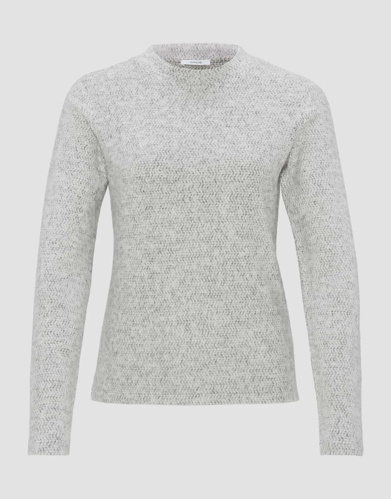 Discount Strukturiertes Shirt SNOWI Slim aus softem Jersey Shirts