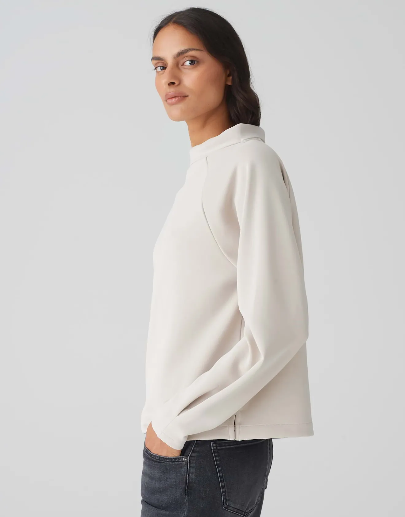 Online Sweaer GUDIE Regular aus weichem Modal Mix Sweat
