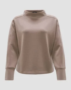 Fashion Sweater GALONINE Regular aus weichem Modal Mix Sweat