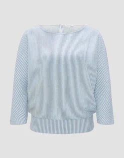 Best Sale Sweater GEIPEN Batwing Fit mit zweifarbiger Struktur Sweat