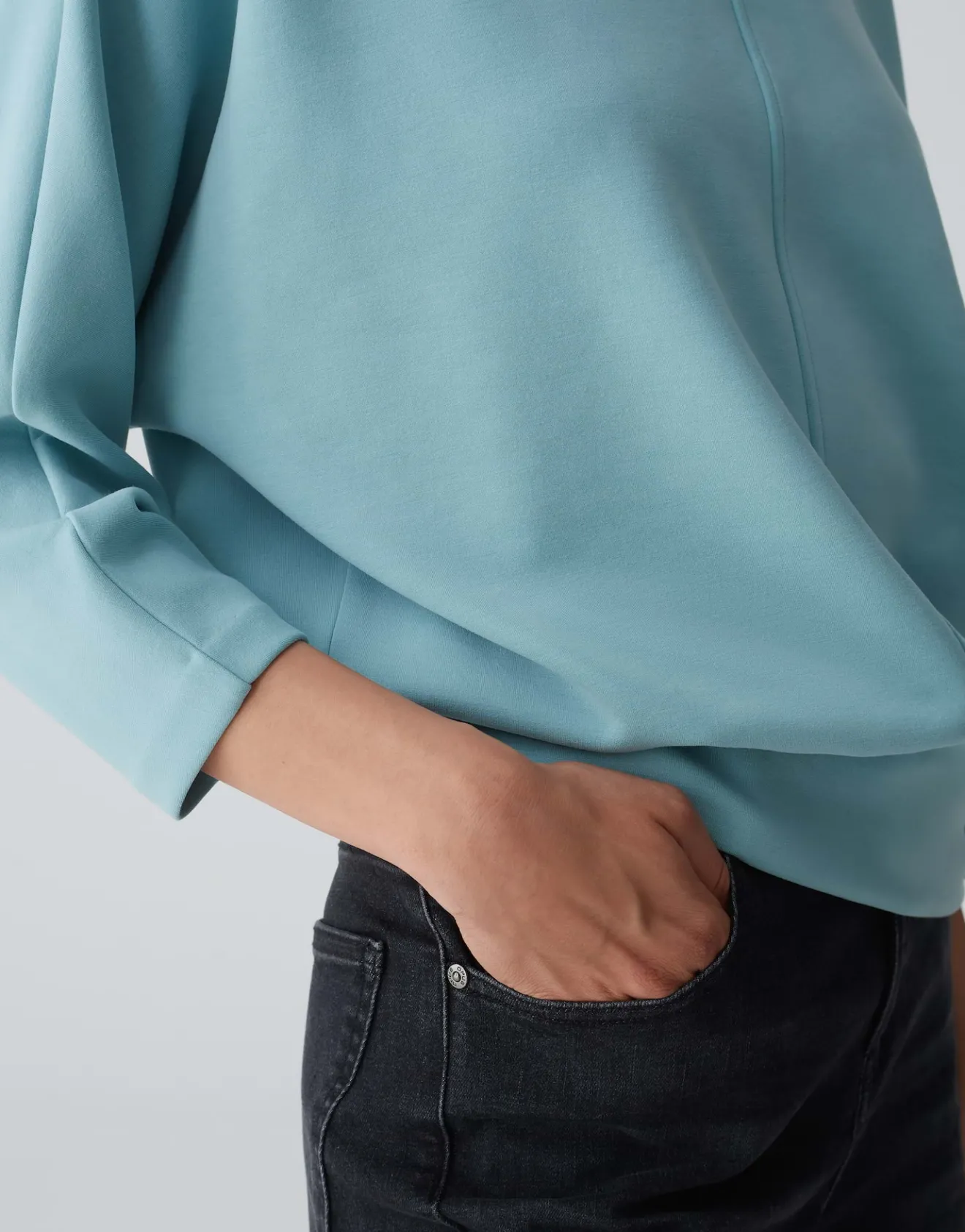 Fashion Sweater GEPITA Regular aus softem Modal Mix Sweat