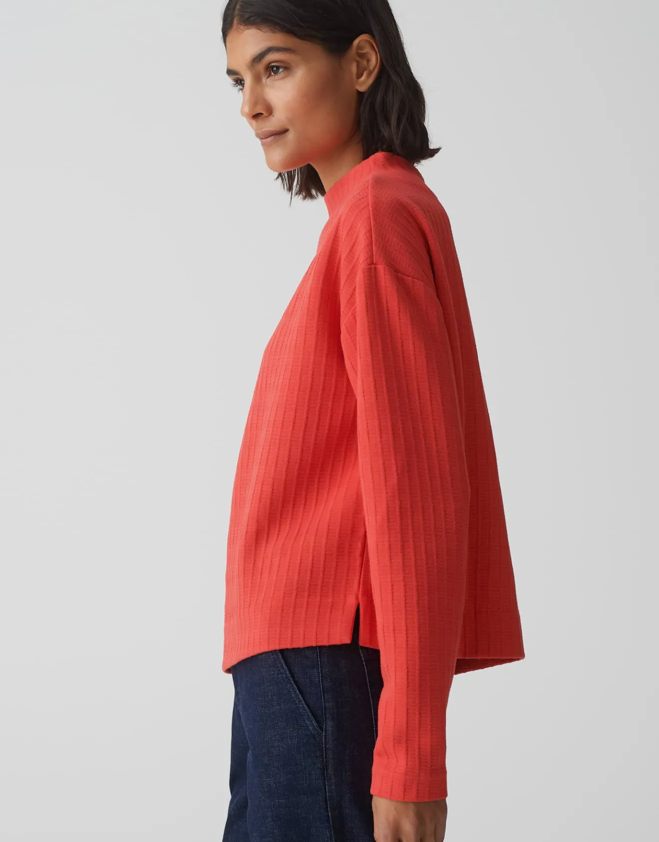 Clearance Sweater GYNAMI Regular mit Struktur Sweat