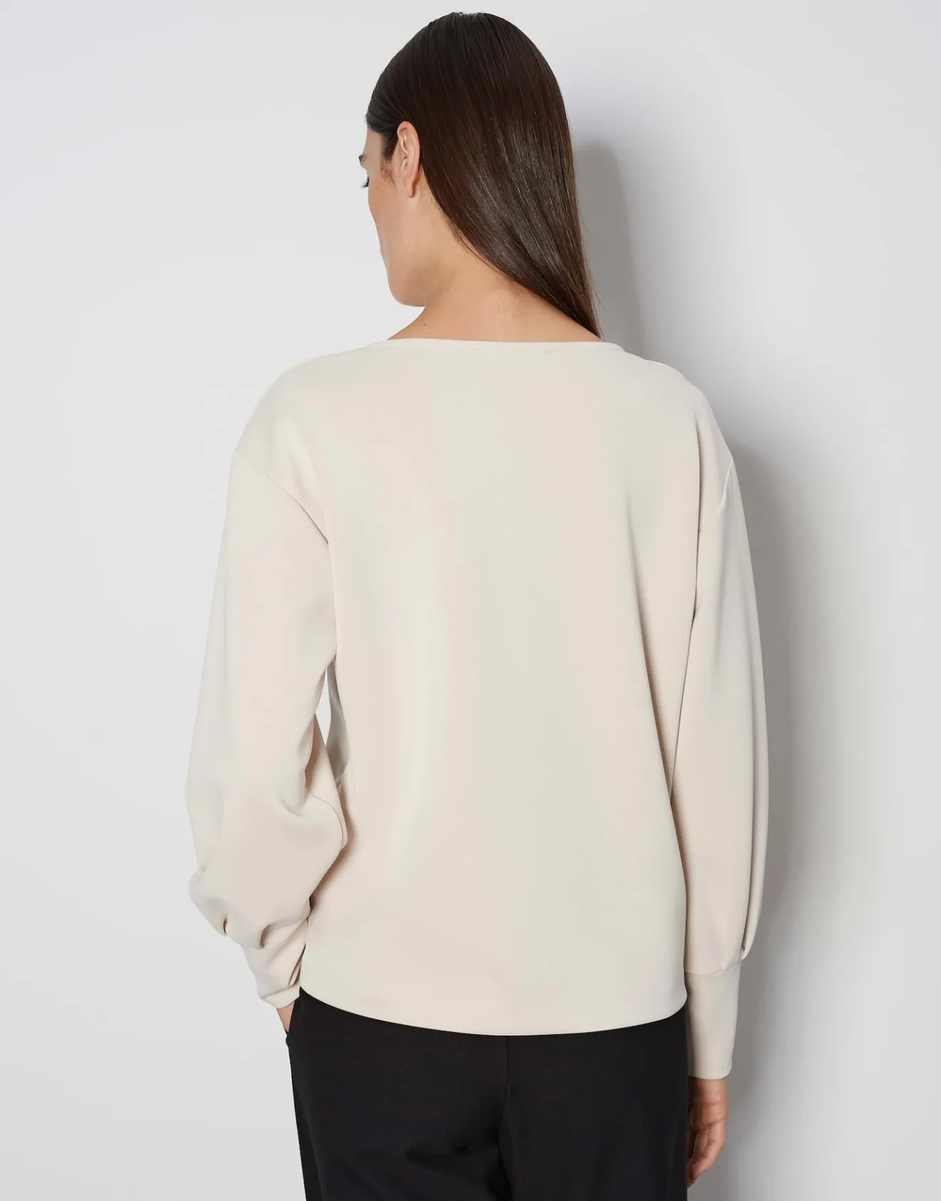 Best Sale Sweater ULINA Loose aus Modal Mix Sweat