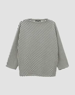 New Sweater ULOLA TWIST Loose mit 3D Struktur Sweat