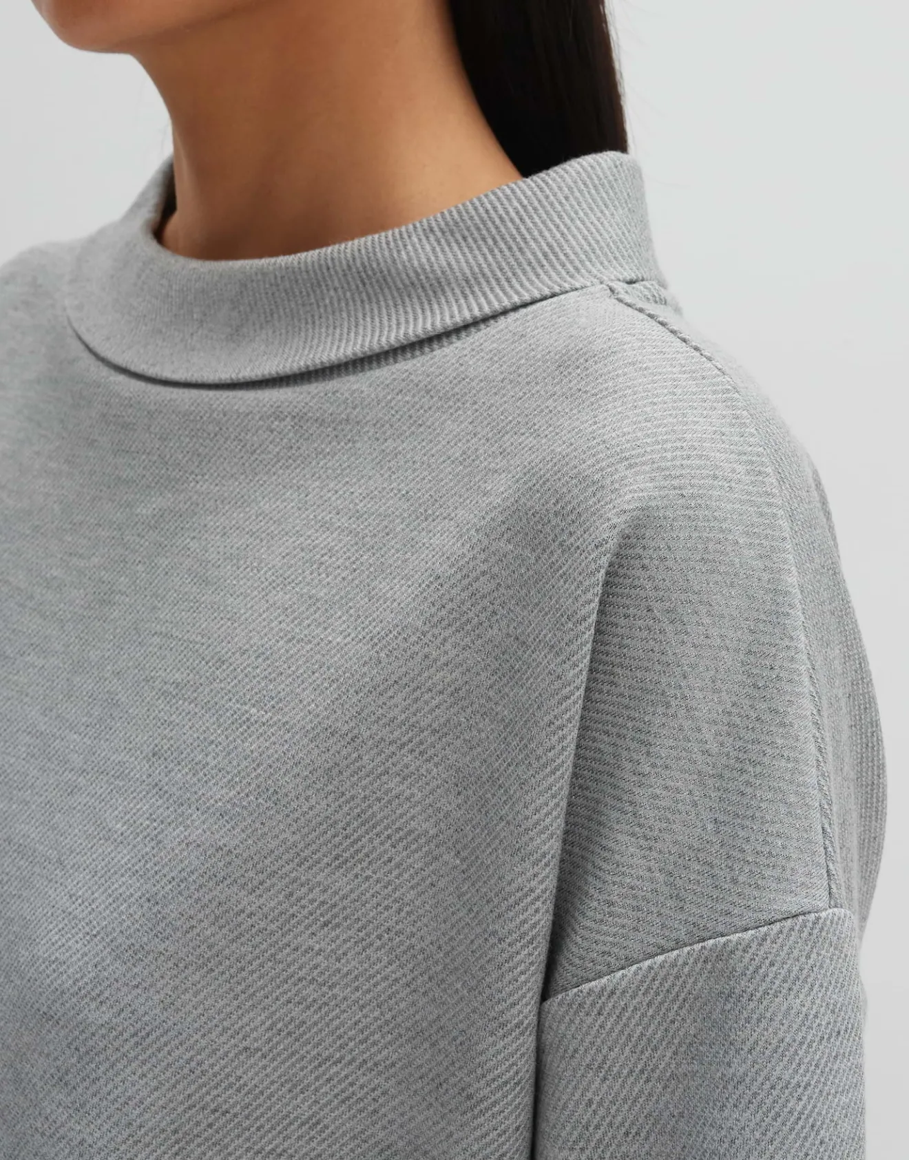 Discount Sweater ULUNA Loose aus Viskose Twill Sweat