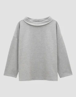 Discount Sweater ULUNA Loose aus Viskose Twill Sweat