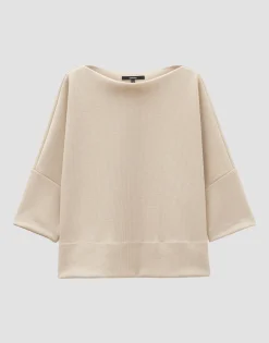 Online Sweater USHINY DETAIL Loose mit Glitzer Effekt Sweat