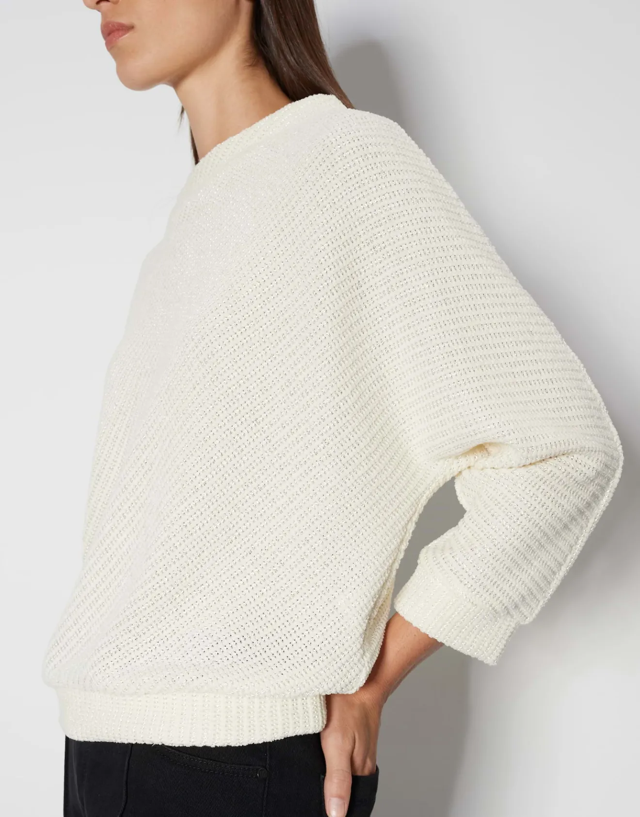 Sale Sweater USUNI Loose in Chenille Optik Sweat