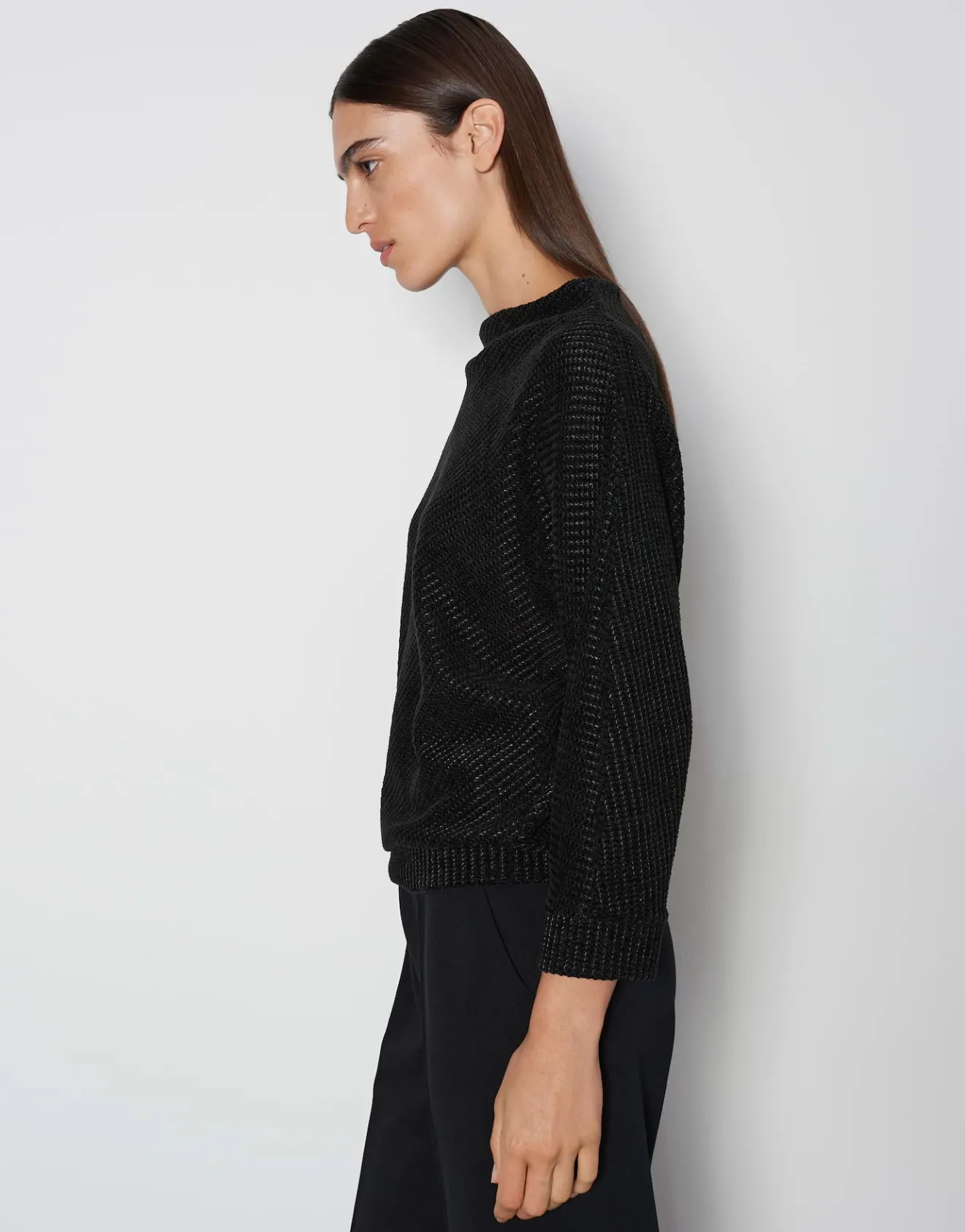 Cheap Sweater USUNI Loose in Chenille Optik Sweat