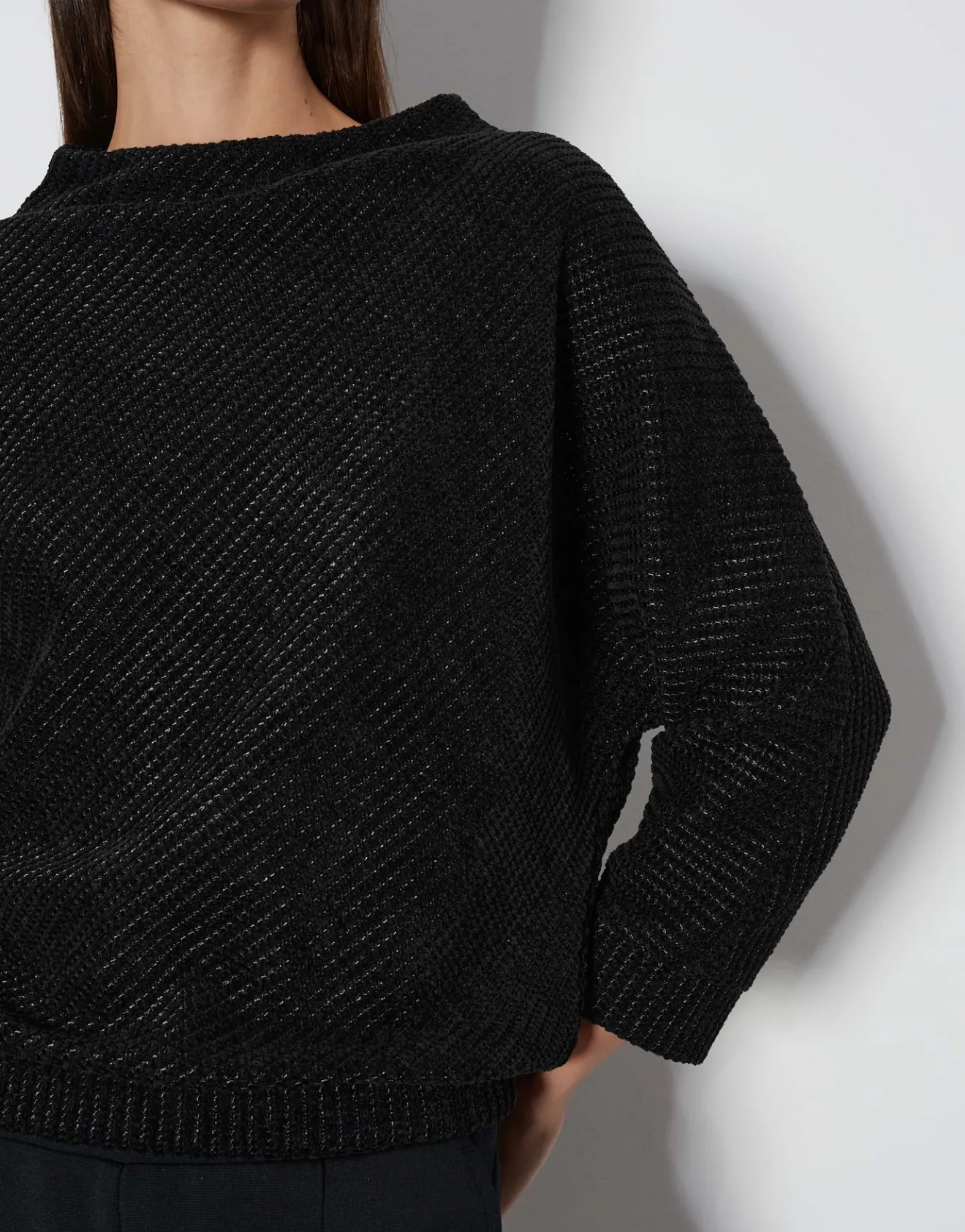 Cheap Sweater USUNI Loose in Chenille Optik Sweat